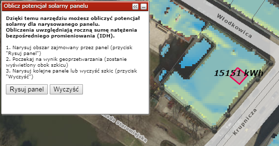 narzędzie do symulacji panelu fotowoltaicznego narzędzie do symulacji panelu fotowoltaicznego